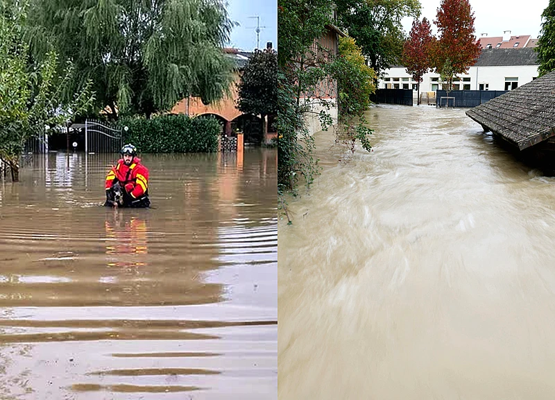 Nguy cơ lũ lụt kỷ lục tại Pháp