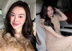 Á hậu Việt lộ thêm hint đang mang thai