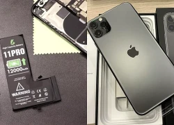 Bất ngờ với màn nâng cấp pin iPhone 11 Pro lên 12.000 mAh