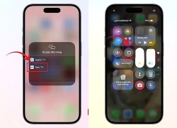 Cách phản chiếu màn hình iPhone lên tivi Samsung, Sony, LG đơn giản và ổn định