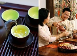 Chén trà xanh tiếp khách đầu năm: Bí quyết chống lão hóa và ngăn ngừa tích mỡ bụng