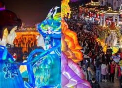 Rực rỡ đèn lồng đón năm mới ở Trung Quốc