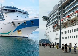Tàu du lịch biển Andora Mediterranea cùng 2.400 du khách đến Khánh Hòa