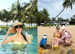 Vợ chồng tài tử Secret Garden đón Tết ở Phú Quốc, sắc vóc bà bầu gây ngỡ ngàng!