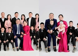 Bố mẹ ở Nghệ An sinh 5 con gái, 5 chàng rể đưa cả gia đình về ngoại đón Tết