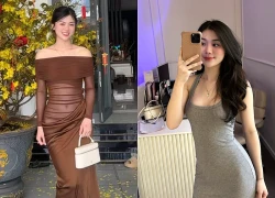 Danh tính cô gái mặc váy xuyên thấu đi chúc Tết gây bùng nổ