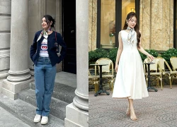 Điểm xuyết vào những chuyến du lịch đầu năm với khăn lụa họa tiết hoa