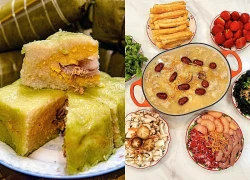 Món lẩu cháo bánh chưng ngon 'đỉnh nóc' giúp 'giải cứu' bánh chưng sau Tết