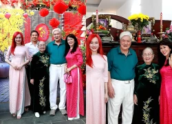 "Mỹ nhân dancesport" Hoàng Mỹ An đón Tết trong biệt thự mới 1.000m2