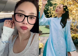 Tóc Tiên sang Mỹ đón Tết cùng gia đình