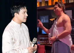 Trấn Thành đang mặc cái gì thế này?