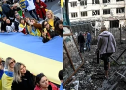 Châu Âu thể hiện tình đoàn kết với Ukraine sau 4 năm xung đột