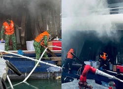 Công an Hải Phòng thông tin vụ cháy tàu nghỉ đêm dịp Tết