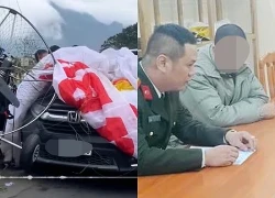 Dù lượn rơi trúng ô tô ở Tuyên Quang: Tai nạn khi bay tập luyện