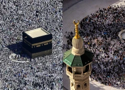 Hàng chục nghìn tín đồ về thánh địa linh thiêng thứ ba của Hồi giáo để cầu nguyện