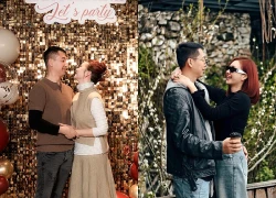 Hương Giang ngọt ngào với chồng hơn 11 tuổi trong ngày Tết