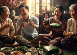 Lần đầu hai vợ chồng ai ăn Tết nhà đó, tôi thấy hạnh phúc vô cùng