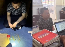 Người phụ nữ vui mừng nhận lại 300 triệu đồng và 3,6 lượng vàng bị trộm