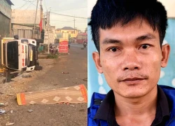 Bắt tài xế xe container rượt ô tô tải gây tai nạn chết người ở Lâm Đồng