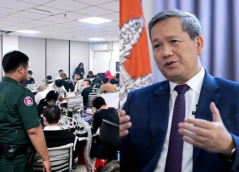 Campuchia khẳng định quyết tâm loại bỏ các trung tâm lừa đảo