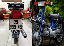 Honda Cub 82 biển 3 số huyền thoại được trả 150 triệu, chủ xe Hà Nội từ chối bán