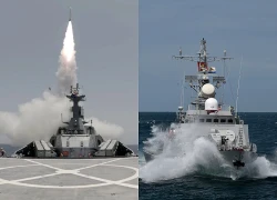 Tàu chiến Nga vượt bãi mìn, tiêu diệt mục tiêu giả trong diễn tập hải quân với Ấn Độ