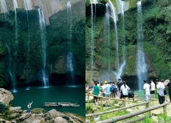 Thác Nàng Tiên- "tuyệt phẩm" thiên nhiên giữa đại ngàn