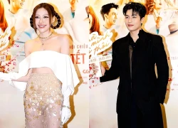 Thảm đỏ HOT nhất hôm nay: Uyển Ân hở bạo hết nấc với váy xuyên thấu, 2 mỹ nam Thỏ Ơi! đọ visual nét căng