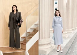 Tự tin sải bước tới văn phòng cùng set đồ công sở