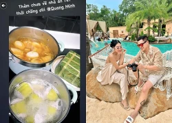 Vợ trẻ chuẩn bị chu đáo đón nghệ sĩ Quang Minh về Việt Nam ăn Tết muộn