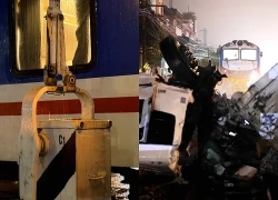 Vụ xe tải bị tàu hỏa tông biến dạng ở Hà Nội: Cục CSGT phát cảnh báo khẩn