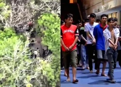 Cảnh sát dùng flycam soi tụ điểm cờ bạc ở TPHCM