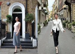 Chân váy dài trở lại, tạo luồng gió mới cho thời trang công sở