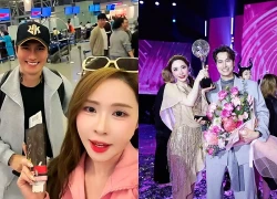 Diễn viên Quỳnh Nga công khai xuất hành đầu năm cùng Việt Anh