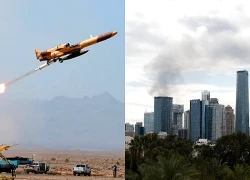 Iran phóng hơn 200 tên lửa và UAV đáp trả Israel