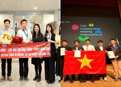 Nam sinh lớp 8 giành huy chương tại Olympic Trí tuệ nhân tạo quốc tế IAIO