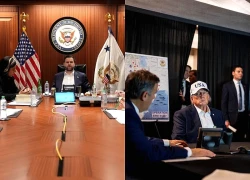 Nhà Trắng công bố ảnh Tổng thống Trump theo dõi chiến dịch tấn công Iran