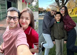 Vợ chồng Huỳnh Đông trở lại Canada sau nửa tháng về Việt Nam ăn Tết