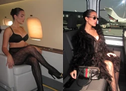 Vợ sắp cưới của Ronaldo khoe body "bốc lửa" trên chuyên cơ gây choáng