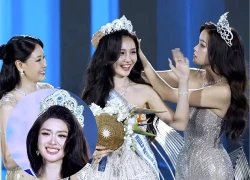 Á hậu 1 Khánh Như lộ thái độ "lạ" khi tân hoa hậu đăng quang, nghi không phục?