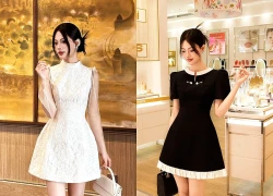 Kiểu váy giúp tôn nét thanh lịch, mặc lên là gọn dáng