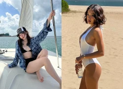 Tình hình phơi nắng của các "nàng thơ thế hệ mới": Ai có làn da nâu đẹp nhất hiện tại?