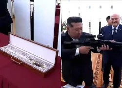 Tổng thống Belarus tặng súng cho nhà lãnh đạo Triều Tiên