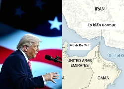 Tổng thống Mỹ gọi Hormuz là "eo biển Trump"