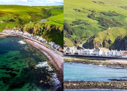 Ngôi làng đẹp như tranh vẽ, có một dãy nhà duy nhất