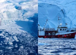 Greenland - Băng tan nhanh đe dọa hoạt động đánh bắt thủy sản