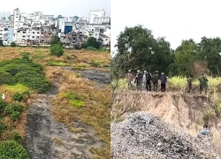 Thi thể nam giới mất cánh tay phải trong khu đất trống ở TPHCM