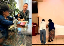 Xót xa hình ảnh mẹ ca sĩ Kasim Hoàng Vũ đau đớn bên thi hài con trai