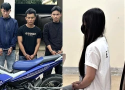 Ba thanh niên đi Exciter giật iPhone của cặp đôi trong đêm 8/3