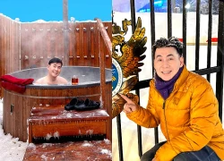 Chuyến du lịch đầy bất ổn của nam ca sĩ sở hữu nhà hơn 2.000 cây vàng, cầu nguyện xin về nước an toàn